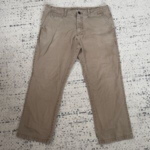 Old Navy Men’s Straight Broken-In Khakis 34X30